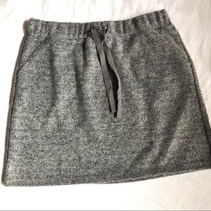 Petite Brushed Knit Jogger Skirt - Petite L